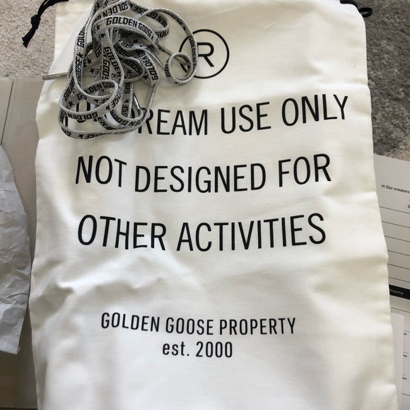 Brand new GOLDEN GOOSE Hi Star Sneakers with Leopard print heel tab - Picture 6 of 6